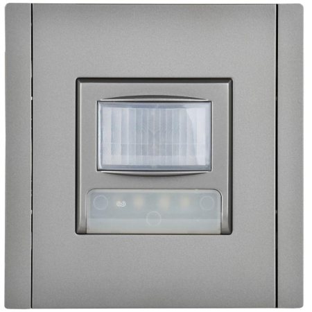 Датчик движения FORTE&PIANO FP556 с LED подсветкой сталь IEK FP-MS11-N-150-05-K46