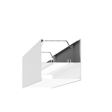 Светильник светодиодный ДПО/ДСО TS 02 S 48 OP 840 L1500 EL WH 1500х60х60мм 32Вт 4000К IP20 подвесной/накладной линейный с БАП 3ч со сквоз. провод. в компл. с тросом 3м бел. Русский Свет 11050224298