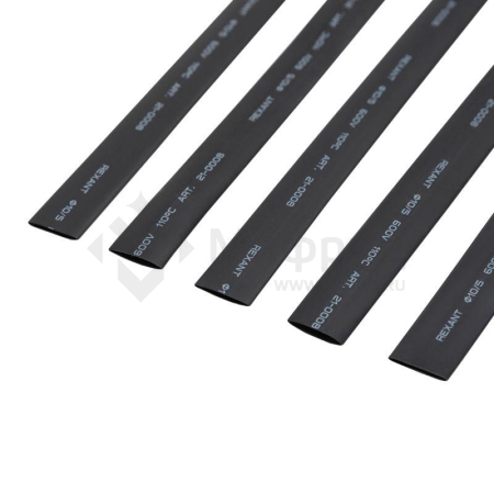 Трубка термоусадочная ТУТ нг 10.0/5.0 черн. 1м Rexant 21-0008