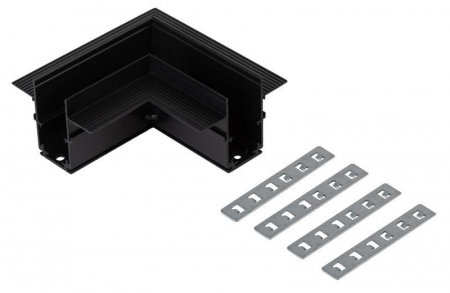 Коннектор угловой TRM-R20-СС-B для встраив. магнитн. шинопровода TRM-R20 NOVA 48В черн. Эра Б0054782 Коннектор угловой TRM-R20-СС-B для встраив. магнитн. шинопровода TRM-R20 NOVA 48В черн. Эра Б0054782