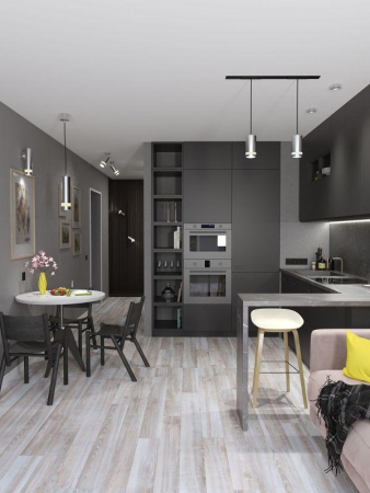 Светильник 4116 декоративный трековый поворотный GU10 хром IEK LT-USB0-4116-GU10-1-K23