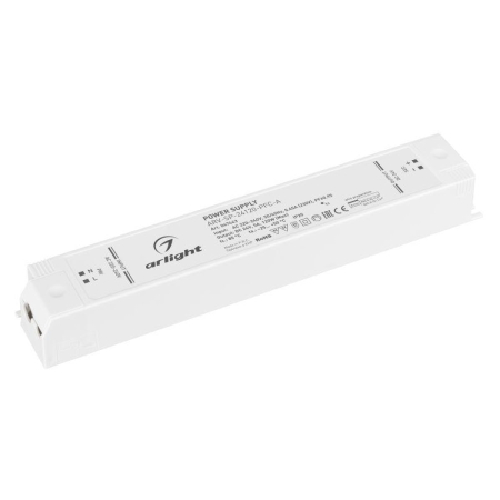 Блок питания ARV-SP-24120-PFC-A 24В 5А 120Вт IP20 пластик Arlight 047443 Блок питания ARV-SP-24120-PFC-A 24В 5А 120Вт IP20 пластик Arlight 047443