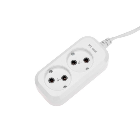 Удлинитель 2х1.5м без заземл. 2х0.75 бел. PROCONNECT 13-4200 Удлинитель 2х1.5м без заземл. 2х0.75 бел. PROCONNECT 13-4200