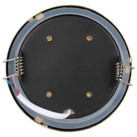 Светильник точечный KL95 GD GX53 IP44 влагозащ. золото ЭРА Б0055810