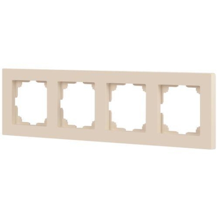Рамка 4-м СП Accent 6-504-02 сл. кость Intro Б0063761