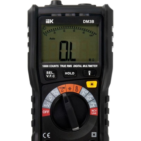 Мультиметр цифровой DM3B ARMA2L 5 IEK A2L5-DM12-03 Мультиметр цифровой DM3B ARMA2L 5 IEK A2L5-DM12-03