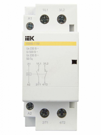 Контактор модульный КМ40-11М AC KARAT IEK MKK11-40-11 Контактор модульный КМ40-11М AC KARAT IEK MKK11-40-11