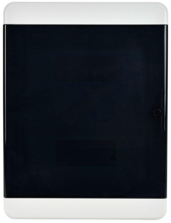 Корпус ЩРВ-П-24 TEKFOR IP41 черн. прозр. дверь пластик. IEK TF5-KP12-V-24-41-K01-K03