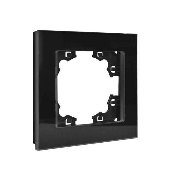 Рамка 1-м Афина стеклянная графит UNIVersal 2254 Рамка 1-м Афина стеклянная графит UNIVersal 2254