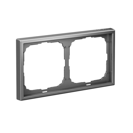 Рамка 2-м ArtGallery универс. сталь SE GAL000902