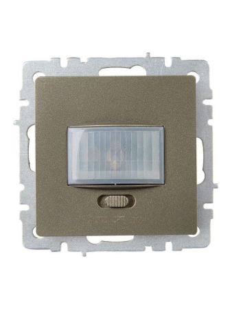 Датчик движения BRITE ДС10-1-БрШ механизм шампань IEK BR-MS10-N-150-05-K37