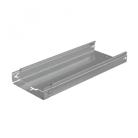 Лоток листовой неперфорированный 200х50 L3000 сталь 1мм "Быстрый монтаж ПЛЮС" LNplus50-200-1.0-3000 HD гор. оцинк. КМ PL1264