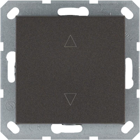 Выключатель для жалюзи 1-кл. 10А IP20 механизм мокко Jasmart G3018Z Выключатель для жалюзи 1-кл. 10А IP20 механизм мокко Jasmart G3018Z