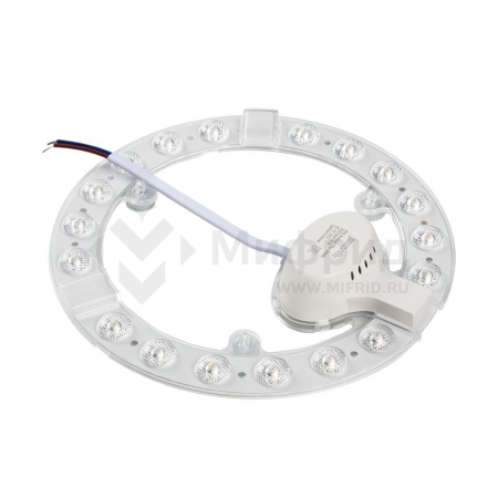Модуль светодиодный с драйвером PPB Module 18Вт 4000К D155мм IP20 крепление магнит JazzWay 5048195
