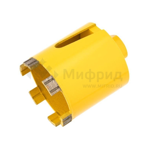 Коронка алмазная по бетону 70мм L=90мм М16 сегмент 10мм Kranz KR-90-0164