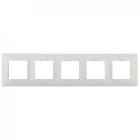 Рамка 5-м 14-5005-01 Elegance бел. ЭРА Б0034405 Рамка 5-м 14-5005-01 Elegance бел. ЭРА Б0034405