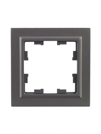 Рамка 1-м BRITE РУ-1-БрС сталь IEK BR-M12-K46 Рамка 1-м BRITE РУ-1-БрС сталь IEK BR-M12-K46