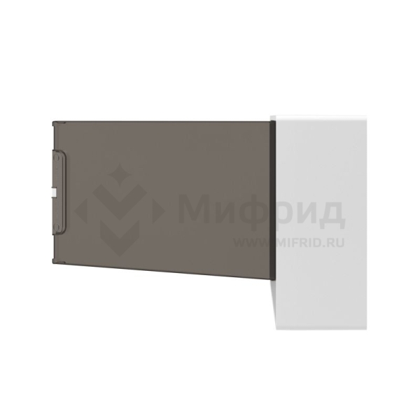 Щиток настенный Фрейм (FRAME) ЩРн-п-18 18мод. IP41 с тонированной дверцей с 2 шинами PEN на 8+10 отверст. бел. DKC F18W1WD