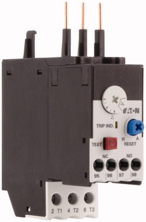 Реле перегрузки 1НЗ+1НО 1.6...2.4А для контакторов DILMT7…12 T12-2.4 EATON 190936 Реле перегрузки 1НЗ+1НО 1.6...2.4А для контакторов DILMT7…12 T12-2.4 EATON 190936