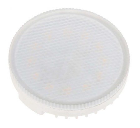 Лампа светодиодная PLED-DIM 8Вт таблетка 5000К холод. бел. GX53 640лм 230В/50Гц диммир. JazzWay 5011281 Лампа светодиодная PLED-DIM 8Вт таблетка 5000К холод. бел. GX53 640лм 230В/50Гц диммир. JazzWay 5011281