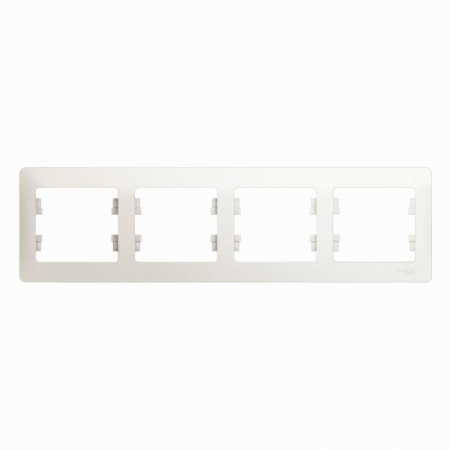 Рамка 4-м Glossa горизонт. перламутр SE GSL000604 Рамка 4-м Glossa горизонт. перламутр SE GSL000604