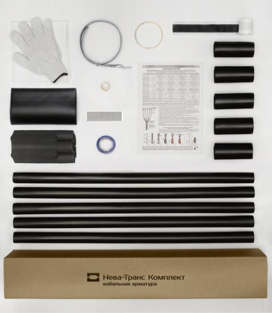 Муфта кабельная концевая внутр. уст. 1кВ 1ПКВТпб-5х(70-120) Нева-Транс Комплект 22020019