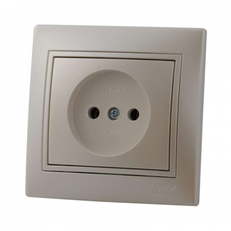 Розетка 1-м СП Mira 16А IP20 без заземл. со вставкой керамика жемчуж./бел. перламутр. LEZARD 701-3030-121 Розетка 1-м СП Mira 16А IP20 без заземл. со вставкой керамика жемчуж./бел. перламутр. LEZARD 701-3030-121