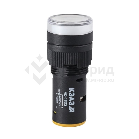 Лампа AD16DS(LED) матрица D16мм бел. 24В AC/DC КЭАЗ 357843