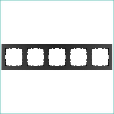 Рамка 5-м G-Classic антрацит Jasmart G1005B Рамка 5-м G-Classic антрацит Jasmart G1005B