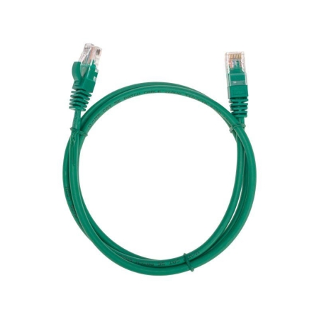 Патч-корд U/UTP CAT 5e RJ45-RJ45 26AWG LSZH зел. 1м Rexant 02-0106-1 Патч-корд U/UTP CAT 5e RJ45-RJ45 26AWG LSZH зел. 1м Rexant 02-0106-1