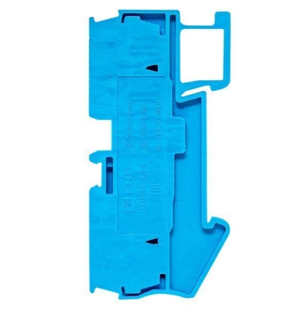 Колодка клеммная ST-2.5 28А 4 вывода пружинная син. PROxima EKF plc-jxb-st-2.5-4-blue