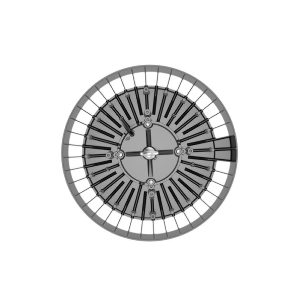 Светильник светодиодный ДСП IB 11 S 200W M 840 BK 353х353х117мм 200Вт 4000К IP65 High Bay подвес черн. Русский Свет 16091123174