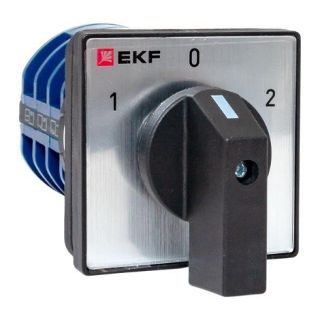 Переключатель кулачковый ПК-1-43 3п 32А "1-0-2" IP65 EKF pk-1-43-32-65 Переключатель кулачковый ПК-1-43 3п 32А "1-0-2" IP65 EKF pk-1-43-32-65