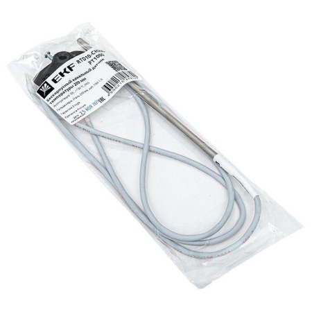 Датчик температуры бескорпусный канальный 200мм EKF RTD10-CH200-PT1000 Датчик температуры бескорпусный канальный 200мм EKF RTD10-CH200-PT1000