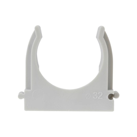 Держатель для труб (клипса) d32мм для монтажного пистолета сер. Rexant 28-0432-1