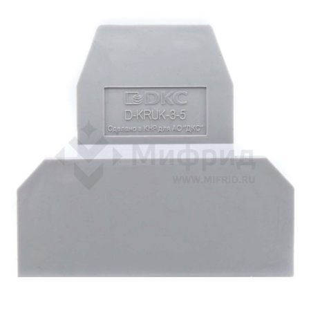 Изолятор торцевой для клемм KRUK-3-5 DKC D-KRUK-3-5