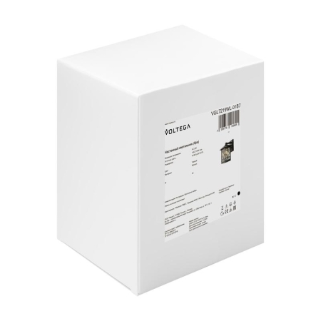 Светильник Domi 1х40Вт E27 IP44 бра настен. Voltega VGL7219WL-01B7