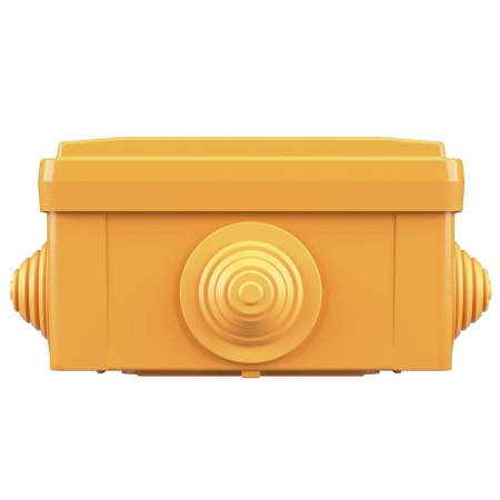 Коробка ответвительная FS 100х100х50мм IP55 5п 450В 20А 10кв.мм с кабельными вводами и клеммниками пластик. DKC FSB11510