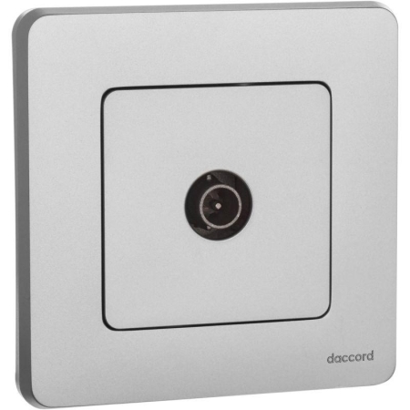 Розетка телевизионная оконечная TV Inspiria 10дБ 5-862мГц механизм алюм. IEK 673872 Розетка телевизионная оконечная TV Inspiria 10дБ 5-862мГц механизм алюм. IEK 673872