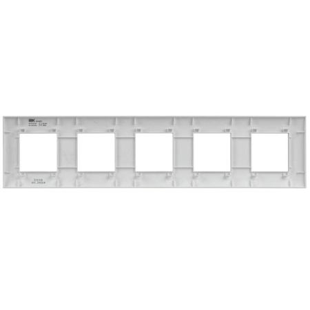 Рамка 5-м SKANDY SK-F05W арктич. бел. IEK SK-M52-K01