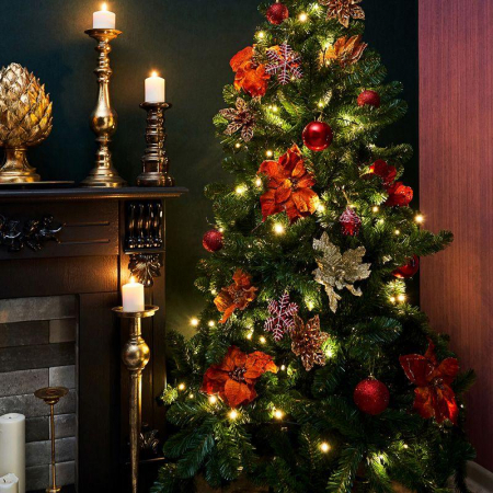 Гирлянда светодиодная "Твинкл Лайт" 15м 120LED тепл. бел. 6.9Вт 220-240В IP20 с контроллером 8 режимов провод ПВХ темн. зел. Neon-Night 303-056 Гирлянда светодиодная "Твинкл Лайт" 15м 120LED тепл. бел. 6.9Вт 220-240В IP20 с контроллером 8 режимов провод ПВХ темн. зел. Neon-Night 303-056