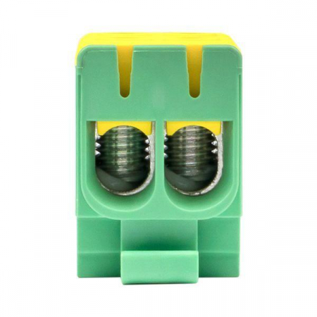 Клемма силовая вводная двойн. КСВ 16-50кв.мм желт./зел. EKF plc-kvs2-16-50-y-green