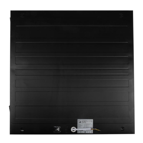 Светильник светодиодный PPL 588/G OPAL 40Вт 4000К IP40 588х588х25мм BLACK ДВО в потолок Грильято панель Pro JazzWay 5062023