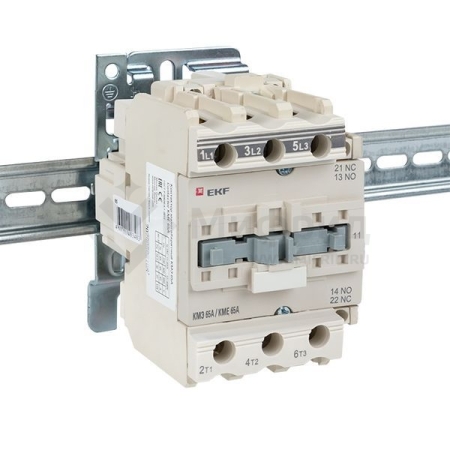 Контактор КМЭ-3 65А кат. 230В AC 1НО+1НЗ EKF ctr-s-65-220