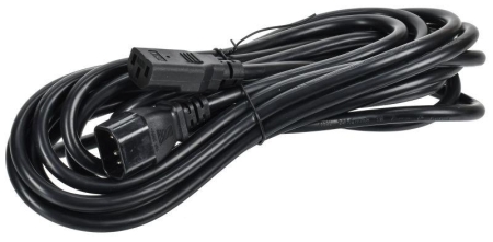 Кабель электропитания PDU 3х1.5 5м с разъемами С13-C14 ITK PC-C13C14-5M Кабель электропитания PDU 3х1.5 5м с разъемами С13-C14 ITK PC-C13C14-5M