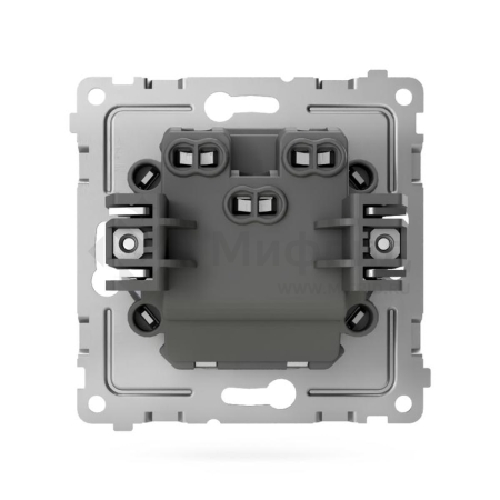 Выключатель 2-кл. СП Pixel 10А IP20 с индикатором механизм перламутр. TOKOV ELECTRIC TKE-PX-V2I-C04