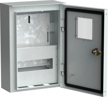 Корпус металлический ЩУРн-1/9 (370х250х135мм) У1 IP54 коттеджный TITAN IEK MKM24-N-009-54-ZO Корпус металлический ЩУРн-1/9 (370х250х135мм) У1 IP54 коттеджный TITAN IEK MKM24-N-009-54-ZO