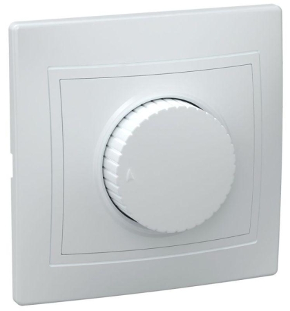 Светорегулятор поворот. СП КВАРТА IP20 ВСР10-1-0-КБ бел. GENERICA EDK10-K01-03-DM
