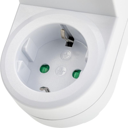 Таймер недельный электронный с заземл. 1.8кВт бел. REV 67073 1