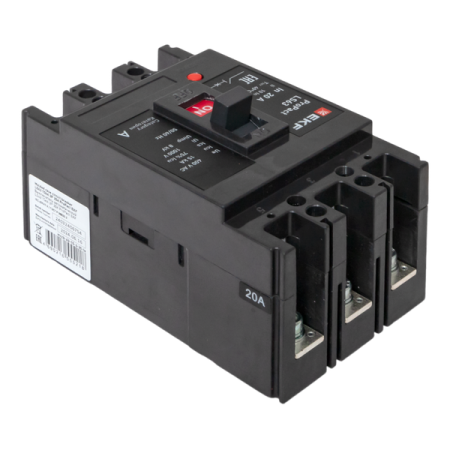 Выключатель автоматический 3п 20А 15кА LS63 ProPact EKF mccb-63-15-3-20-ls Выключатель автоматический 3п 20А 15кА LS63 ProPact EKF mccb-63-15-3-20-ls